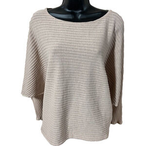 Banyan Tree Womens Sweater Size Large Pullover Light Pink Long Sleeve New